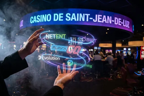 Les fournisseurs de jeux disponibles sur Casino de Saint-Jean-de-Luz
